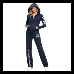 👸🏻Vintage Victoria’s Secret PINK “Rock Royalty” My Favorite Sweats Matching Set